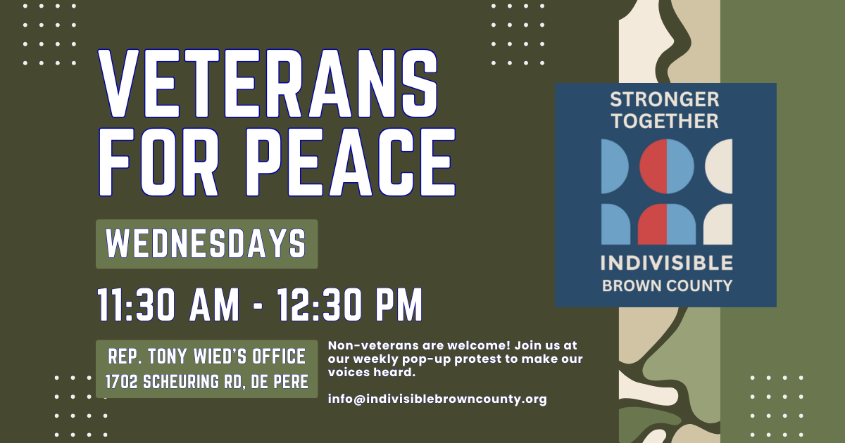 Veterans For Peace Pop-Up