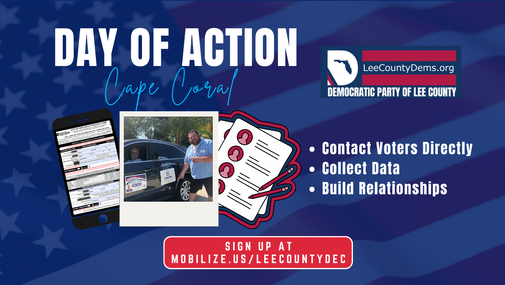 Day of Action: Cape Coral · Democratic Party of Lee County