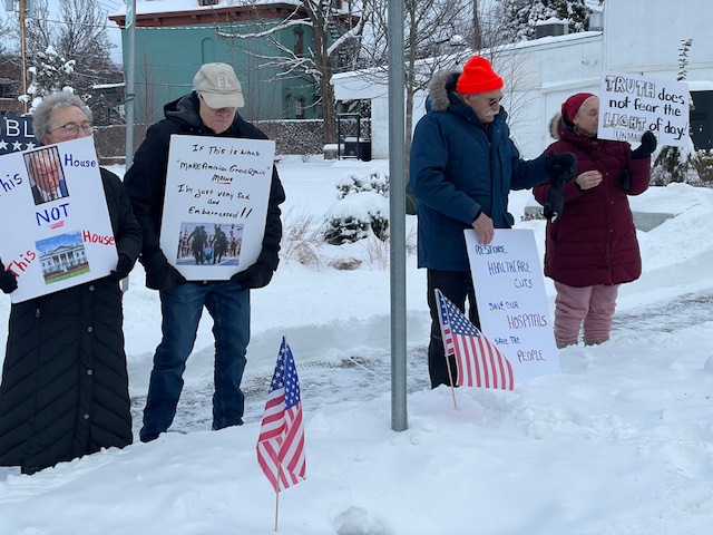 No Kings in Kingston Weekly Rally & Food Drive