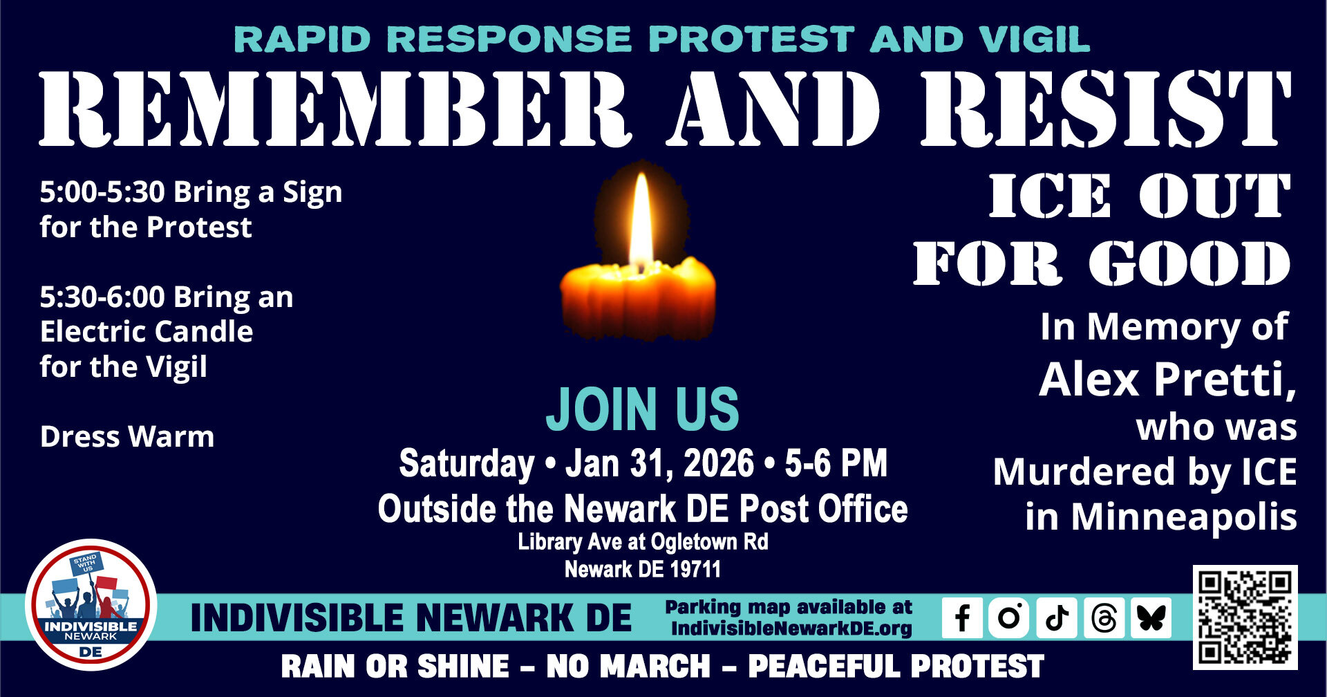 Remember and Resist: ICE Out for Good!