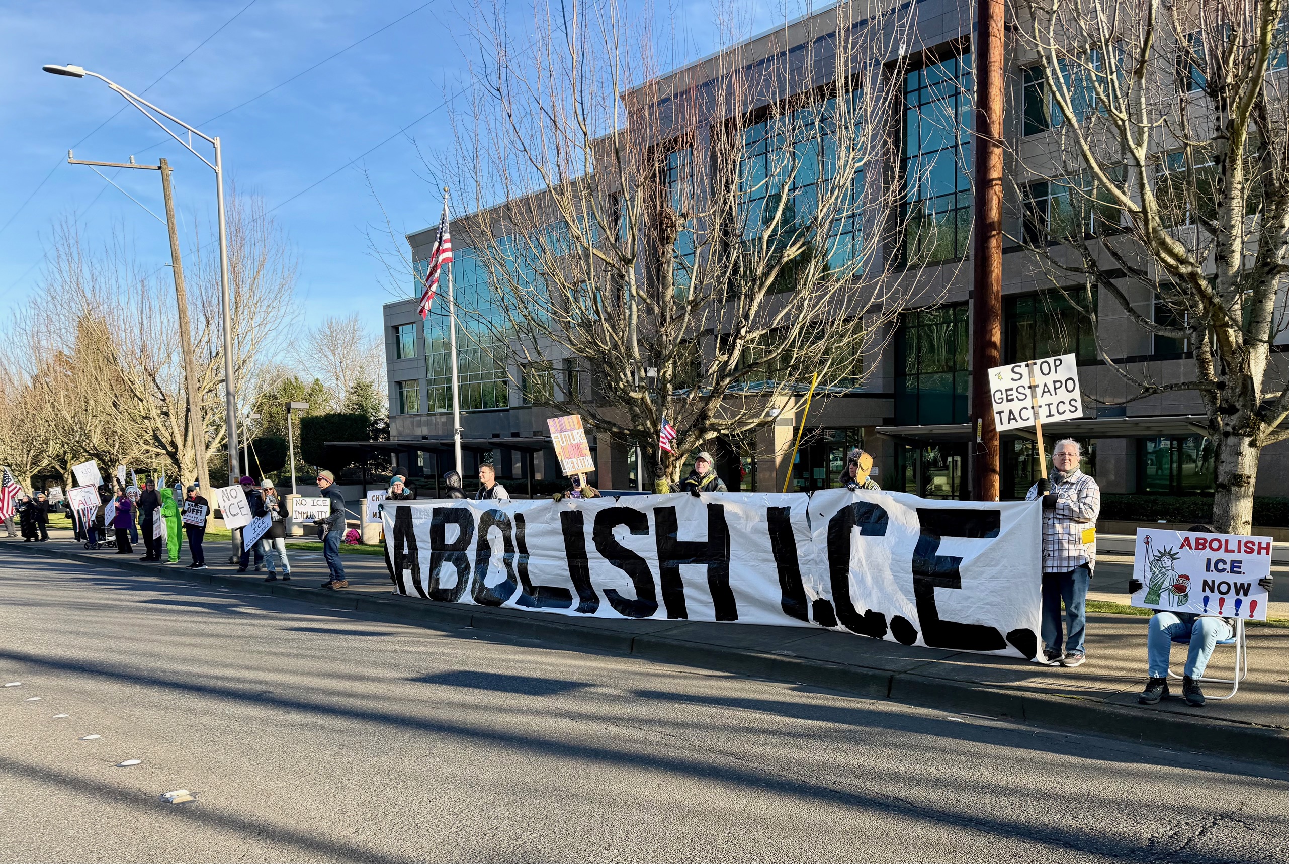 Protest ICE Kidnappings for our Neighbors