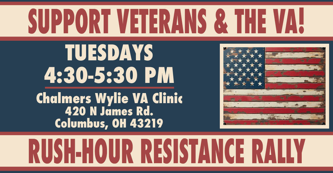 Support Veterans Rush Hour Rally