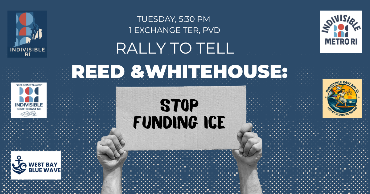 Reed & Whitehouse: Not One More Cent for ICE