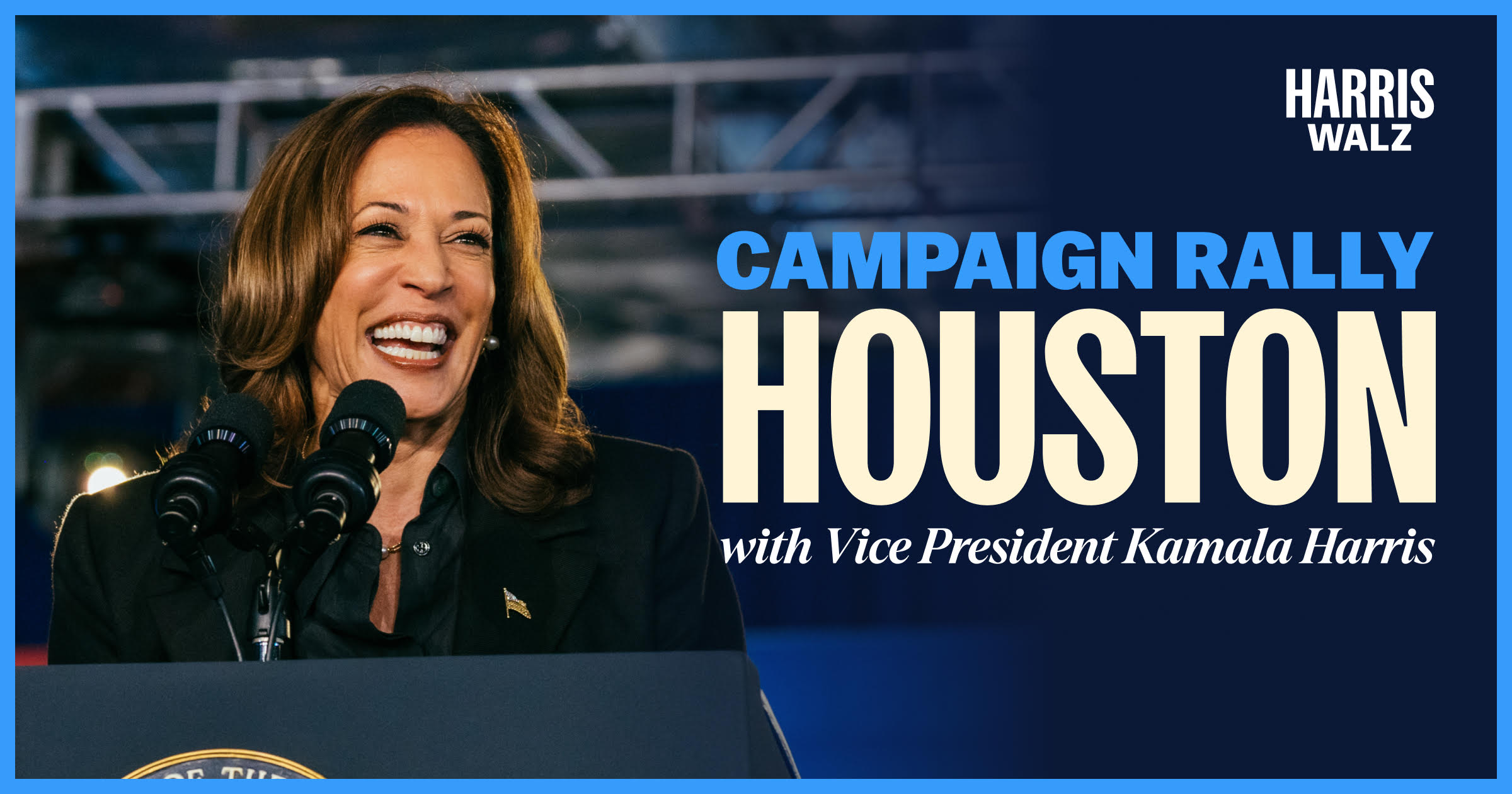 Campaign Rally in Houston, TX with Vice President Kamala Harris
