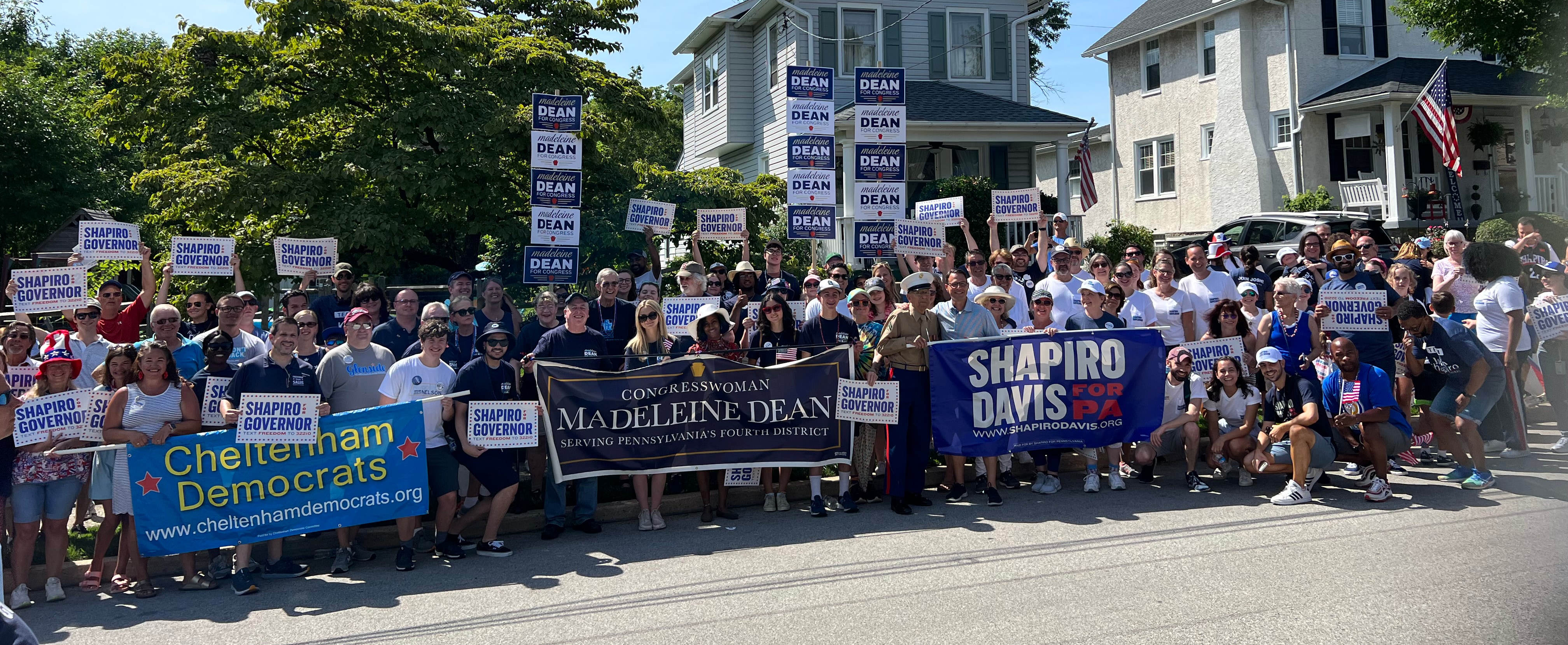 CANCELED: July 4th 2026 Glenside Parade · PA Young Democrats